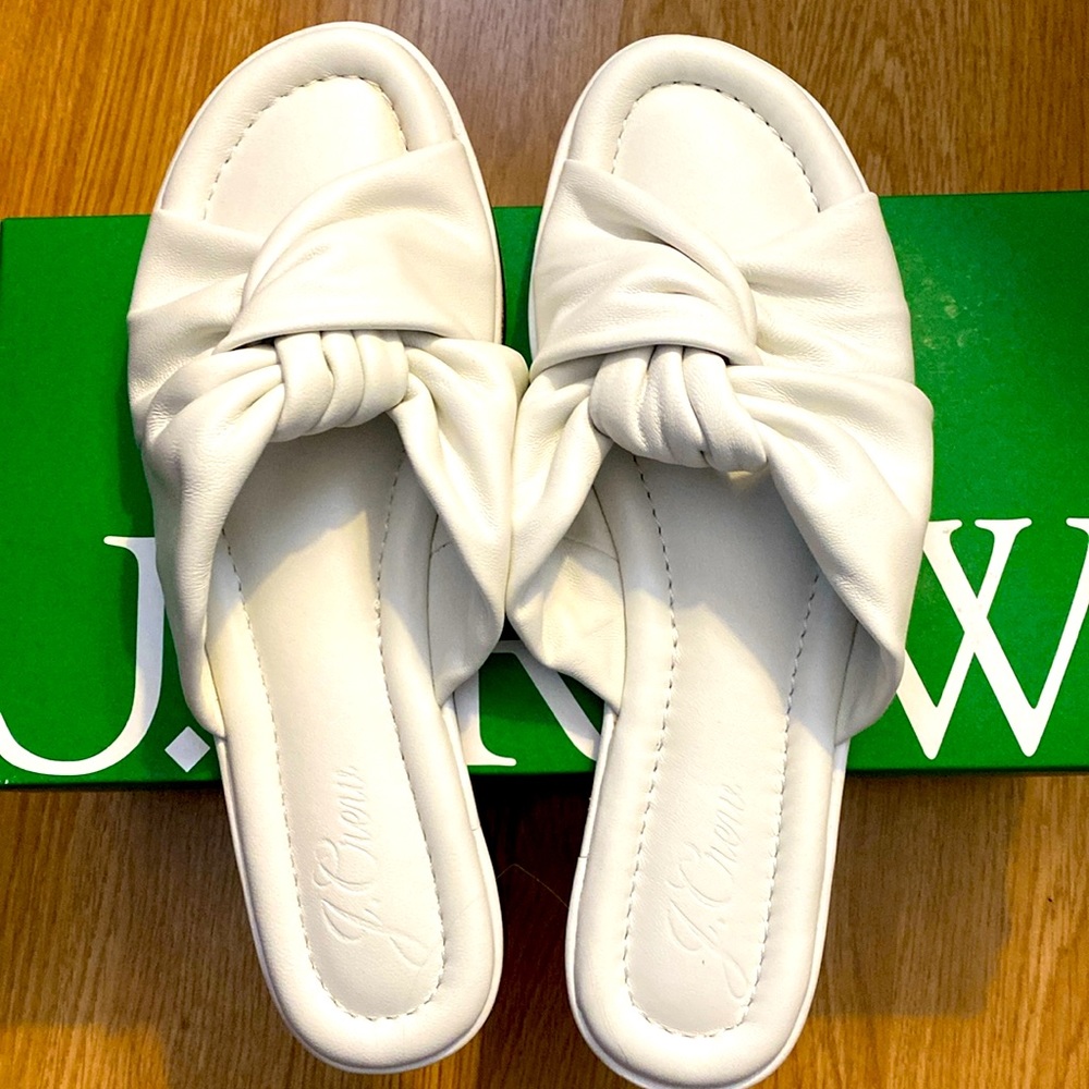 BRAND NEW J crew leather sandal